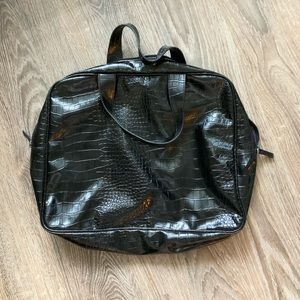 SNAKESKIN TOTE